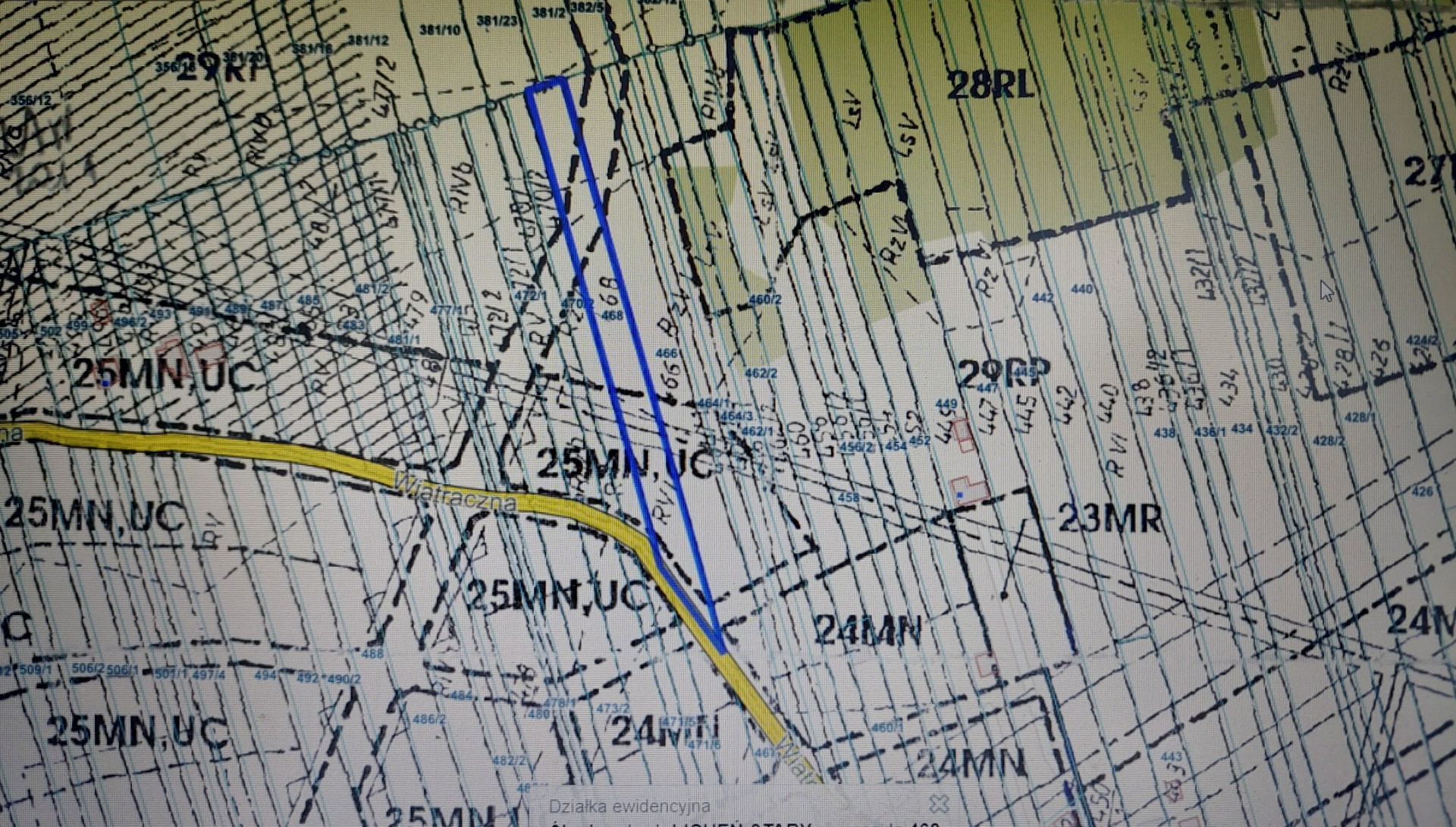 działka Licheń mała